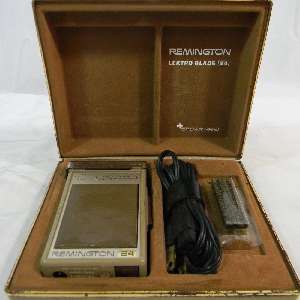 Remington Lektro Blade 24 Vintage Men's Electric Shaver Razor works